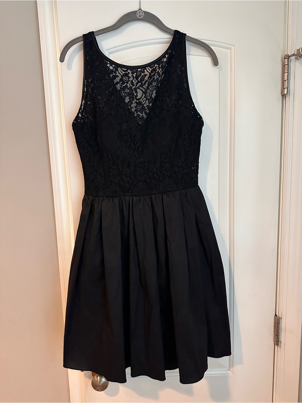 Black Formal Dress - built in corset bra